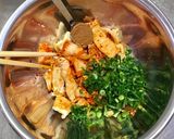 簡単おつまみ！宅飲みに油揚げのキムチ和え作り方2写真
