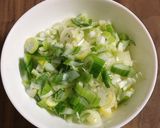 炒飯の素で＊長ネギたっぷり炒飯作り方2写真