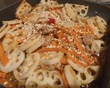 絶品れんこんきんぴら作り方5写真