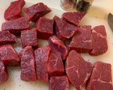 ＊圧力鍋でお肉ごろごろビーフシチュー＊作り方2写真