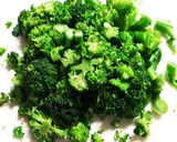 緑の野菜(小松菜ブロッコリー等)のスープ作り方3写真