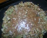 もち明太チーズ　もんじゃ焼き作り方6写真