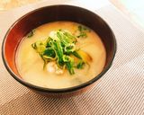 わたしの豚汁　　残り物で簡単に作り方4写真