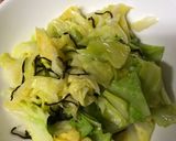 ずぼら　キャベツ塩昆布和え　大量消費作り方9写真
