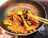 余った鶏そぼろをリメイク！麻婆風ナス炒め作り方6写真
