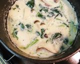 キノコ豆乳味噌スープ作り方3写真