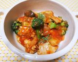 ジュースで簡単♫鶏もも肉のトマト煮作り方7写真
