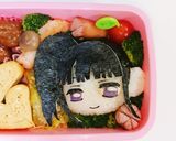 鬼滅♪キャラ弁♪栗花落カナヲぺたん娘Vr作り方13写真