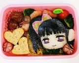 鬼滅♪キャラ弁♪栗花落カナヲぺたん娘Vr作り方16写真