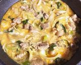 我が家の親子丼作り方3写真