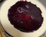 ブルーベリージャムでレアチーズケーキ作り方8写真