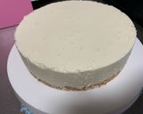 ブルーベリージャムでレアチーズケーキ作り方10写真