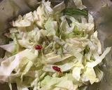 キャベツの白梅酢即席漬け作り方1写真