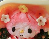 キャラ弁＊マイメロディおひなさま♪*作り方14写真