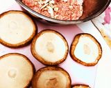♡肉厚しいたけの照り焼きバーグ作り方2写真