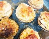 ♡肉厚しいたけの照り焼きバーグ作り方4写真