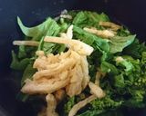 菜の花(菜花)と油揚げのだし煮作り方5写真