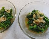 菜の花(菜花)と油揚げのだし煮作り方7写真