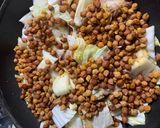 豚バラ軟骨とひよこ豆のキムチ煮込み作り方4写真