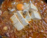 豚バラ軟骨とひよこ豆のキムチ煮込み作り方8写真