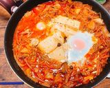 豚バラ軟骨とひよこ豆のキムチ煮込み作り方9写真