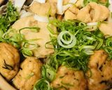 めんつゆベースのうどん鍋●練り物を加えて作り方4写真