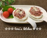 ゆで卵de簡単おつまみ☘️デリ風サラダ作り方7写真