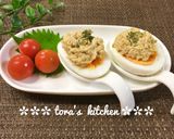 ゆで卵de簡単おつまみ☘️デリ風サラダ作り方9写真