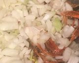 ワタリガニのトマトクリームパスタ作り方3写真