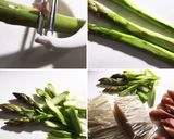 簡単☆アスパラとエノキのマヨソテー作り方1写真