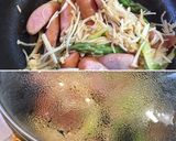 簡単☆アスパラとエノキのマヨソテー作り方3写真