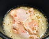 炊飯器でご飯とおかず クミンライス 鶏肉作り方1写真