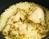 炊飯器でご飯とおかず クミンライス 鶏肉作り方4写真