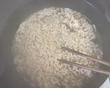 胡麻香る〜〜春菊の薬膳ラーメン作り方7写真