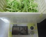 ブロッコリーの茎のレンジ蒸し作り方4写真