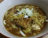 鯖缶の旨味たっぷりなカレーうどん&蕎麦作り方4写真