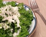 簡単！美味しい！わさび菜のサラダ作り方2写真