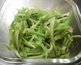 ブロッコリーの茎のレンジ蒸し作り方8写真