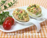 ゆで卵de簡単おつまみ☘️ツナカレー作り方8写真