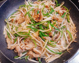 シャキッともやしと豚バラの青椒肉絲 風作り方7写真