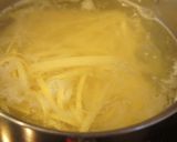 春待ち＊春菊とベーコンのクリームパスタ作り方6写真