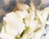 全てレンジ味噌ミルク味大根青椒肉絲風作り方4写真