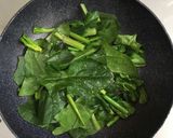 おばあちゃんの♫ほうれん草のひき肉あん作り方2写真