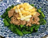 おばあちゃんの♫ほうれん草のひき肉あん作り方4写真