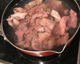 STAUBストウブ鍋で牛すじ肉の下処理作り方2写真