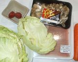 豚肉キャベツの梅肉ソース炒め♪簡単作り方1写真