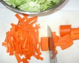 豚肉キャベツの梅肉ソース炒め♪簡単作り方3写真