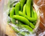 スナップえんどうの炒め物作り方1写真