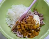 簡単！煮込まない☆煮込み風玉葱ハンバーグ作り方1写真