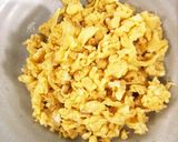 節約☆いり卵と野菜の彩り和え作り方1写真